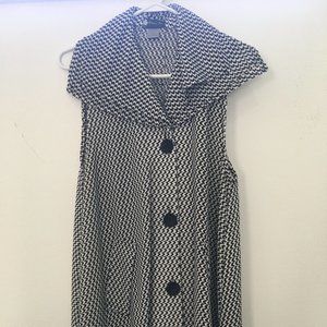 Houndstooth Sleeveless Swing